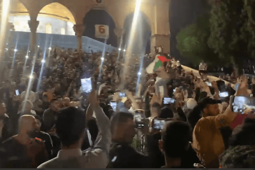 مسيرة في المسجد الأقصى