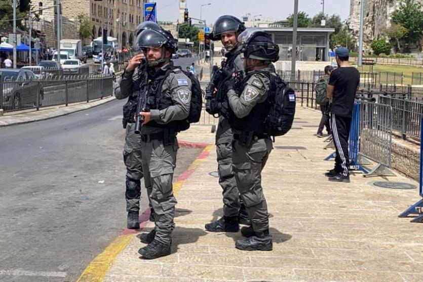 قوات الاحتلال في القدس - ارشيف