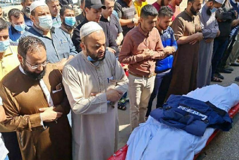 الشهيد الصحفي يوسف أبو حسين
