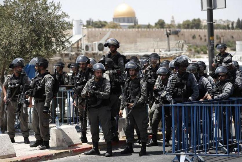 الشرطة الاسرائيلية في القدس - ارشيف