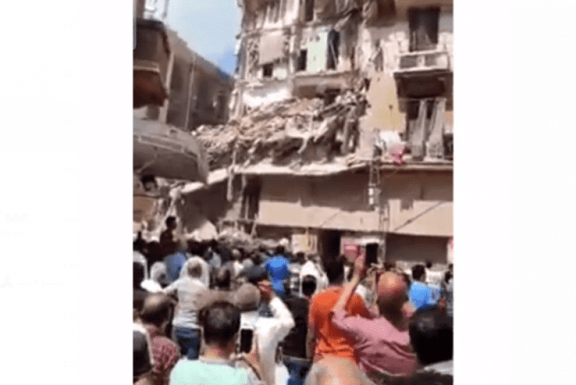 من مكان الحادث في الاسكندرية