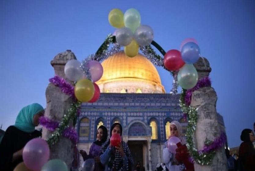 أجواء عيد الأضحى في المسجد الأقصى