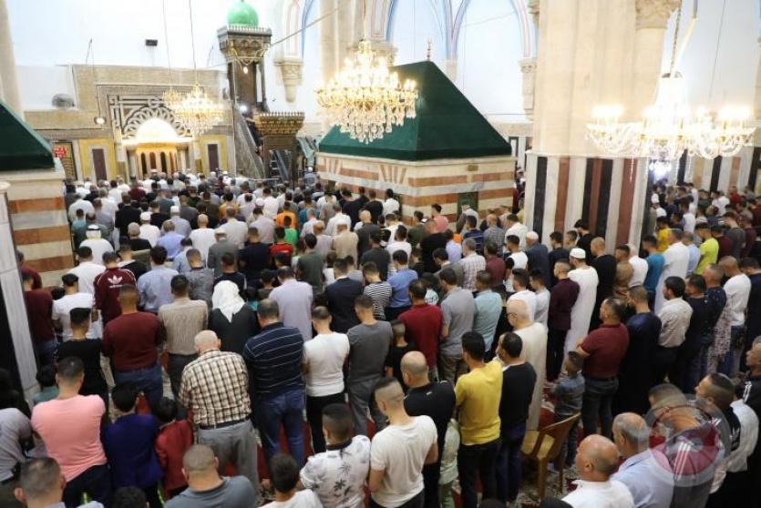 صلاة الجمعة في الحرم الابراهيمي