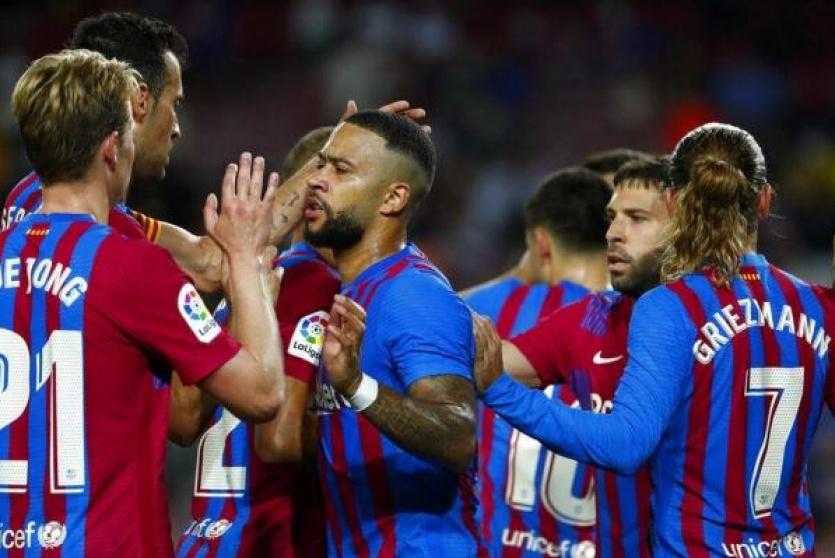 لاعبو برشلونة