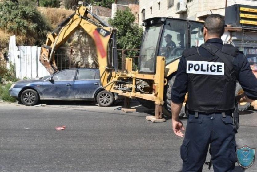 إتلاف مركبة غير قانونية