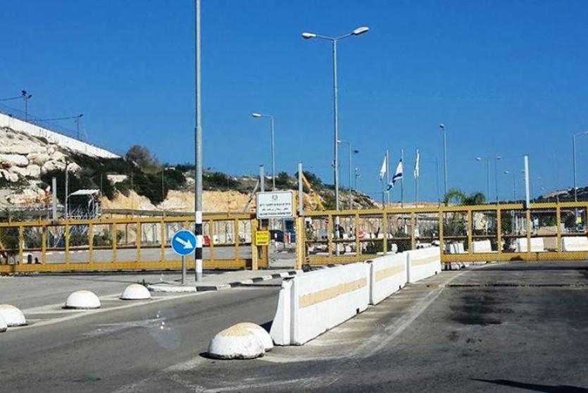 حاجز برطعة في جنين - ارشيف