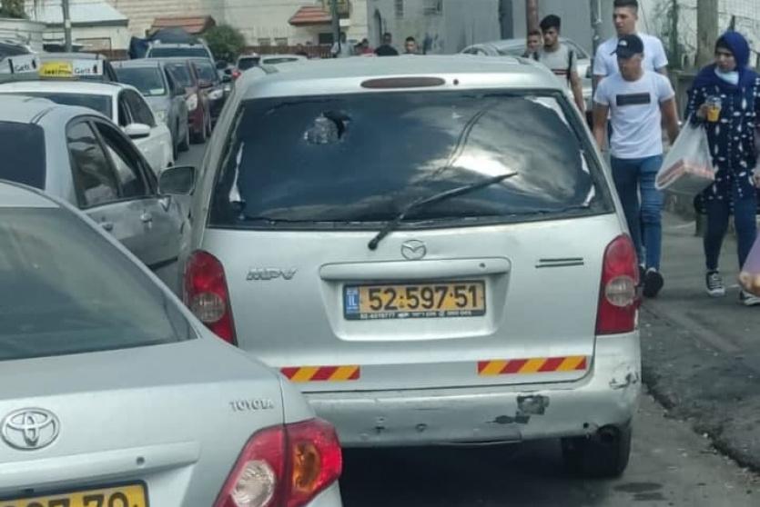 صورة من مكان إطلاق النار بالقدس 