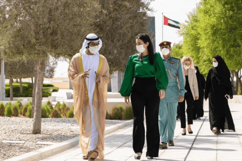 خلال زيارة شاكيد لدولة الامارات