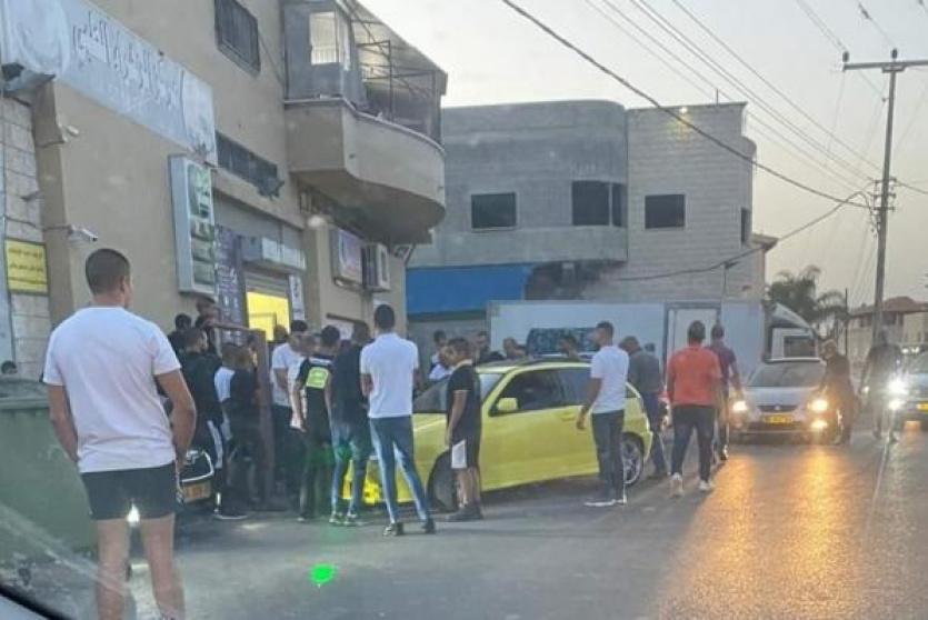 من مكان الجريمة