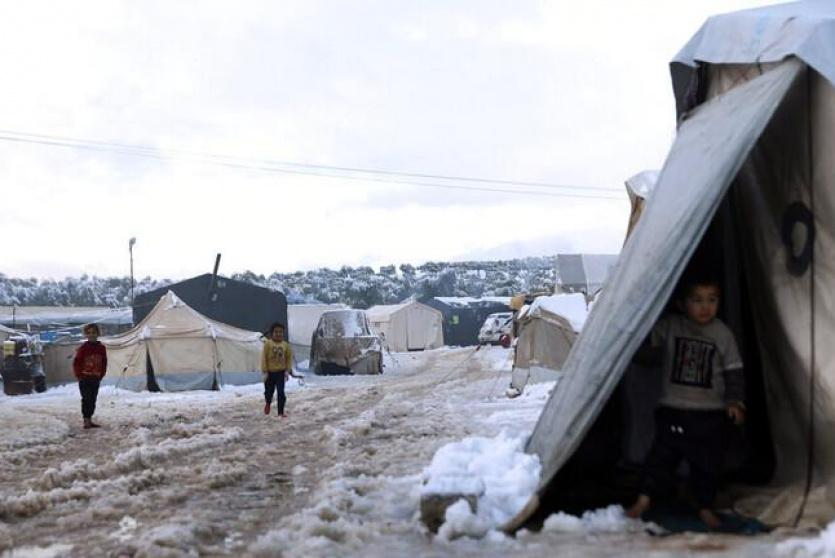 مصرع 3 أطفال سوريين بسبب البرد القارس