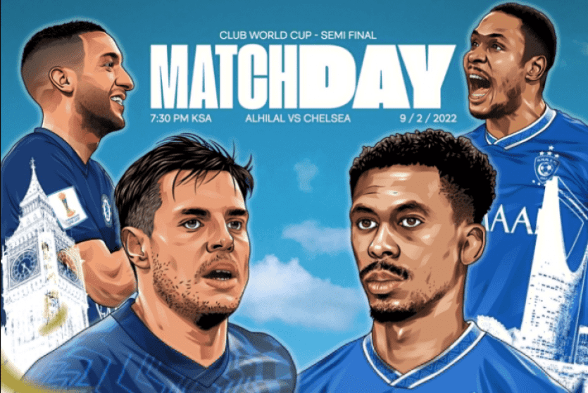 مباراة الهلال وتشيلسي