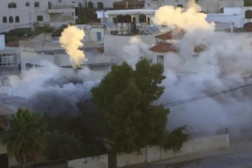 الاحتلال يفجر منزل غرب جنين فجر اليوم