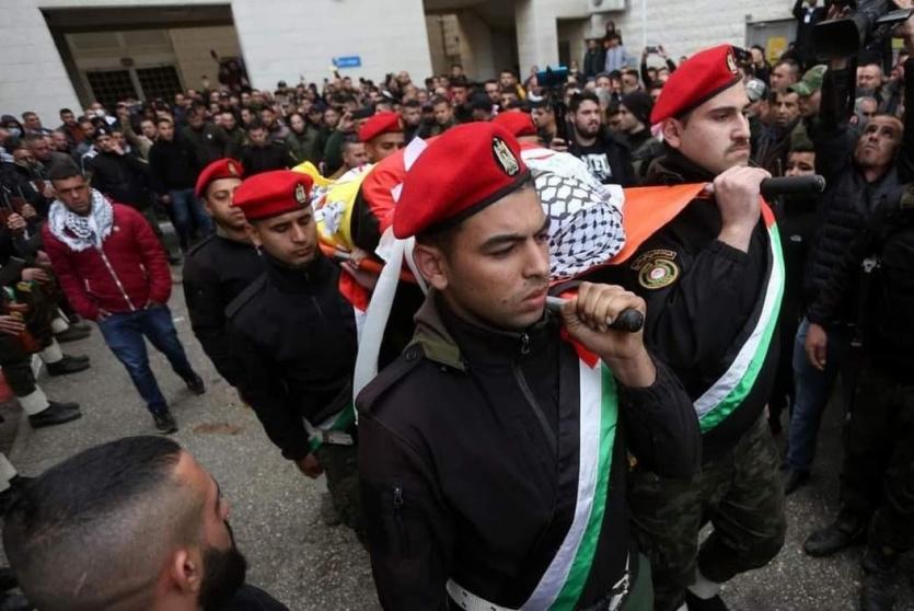 تشييع جثمان الشهيد أحمد سيف