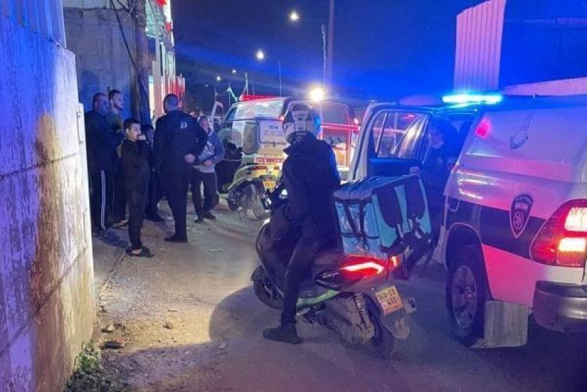 من مكان الحادث في اللد