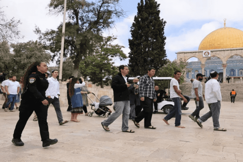 اعتداءات في المسجد الأقصي