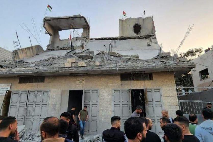 تدمير منزل الشهيد ضياء حمارشة