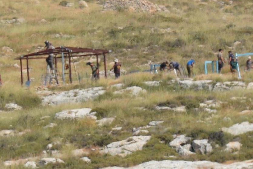 ناء معرش للمستوطنين في الأغوار- ارشيف