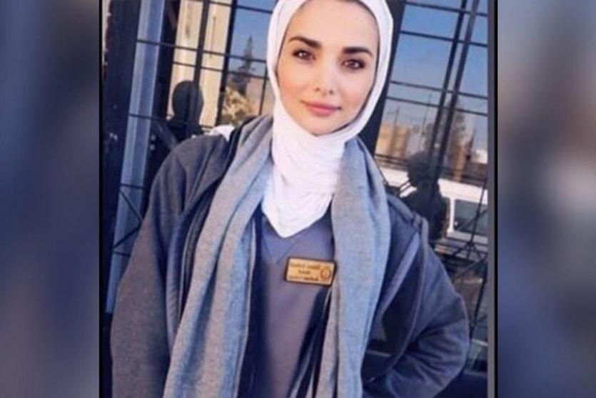 الضحية ايمان مؤيد إرشيد وهي طالبة في كلية التمريض