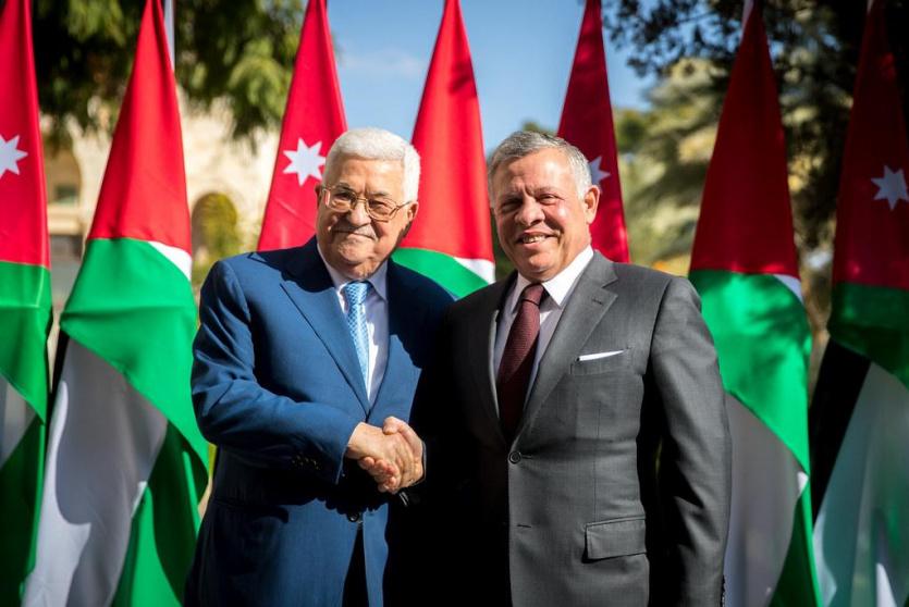 الرئيس والعاهل الأردني