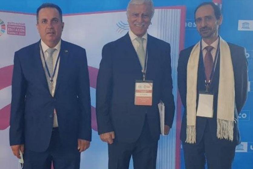 خلال مشاركة وزير التربية في القمة التحضيرية لقمة تحويل التعليم