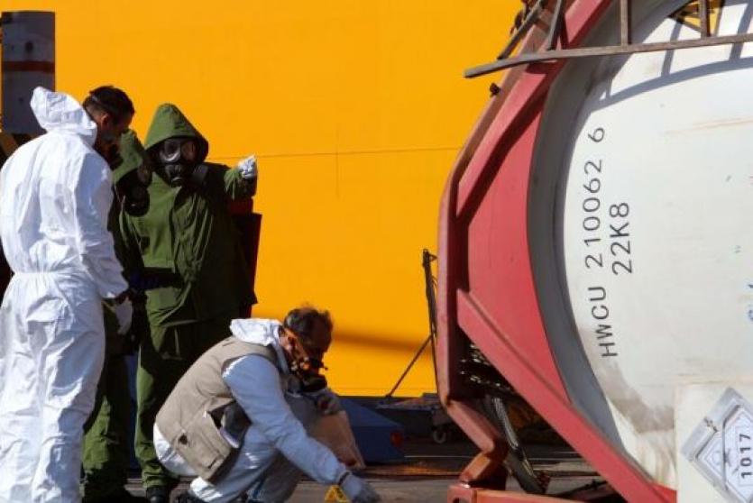 فريق التَّحقيق في حادثة تسرّب غاز الكلورين السامّ في ميناء العقبة