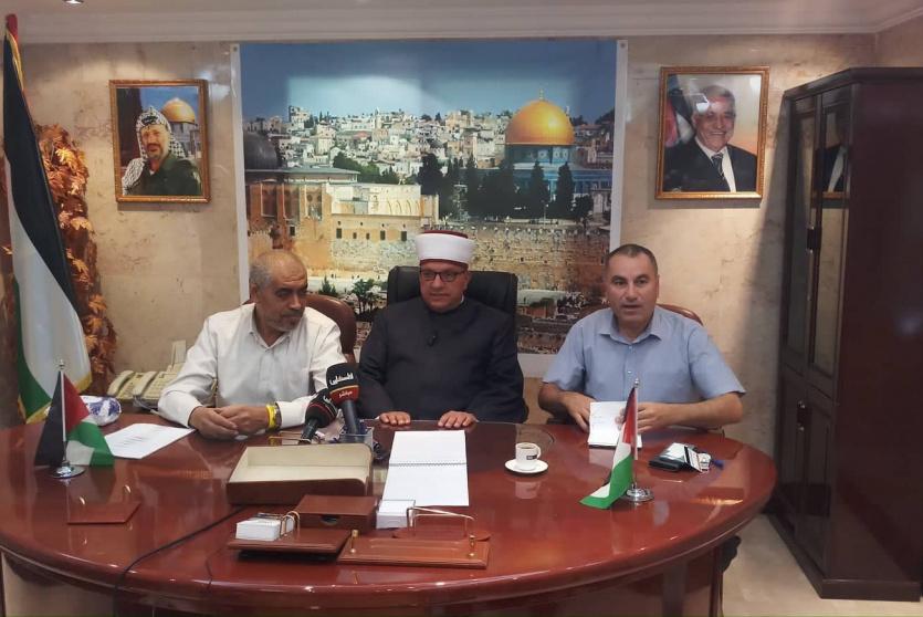 وزير الأوقاف حاتم البكري خلال المؤتمر