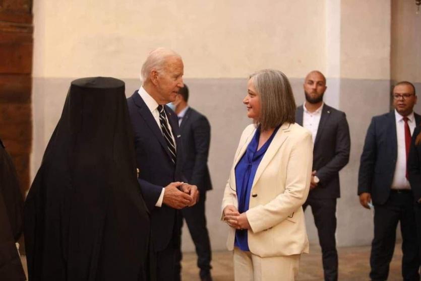 بايدن يزور كنيسة المهد