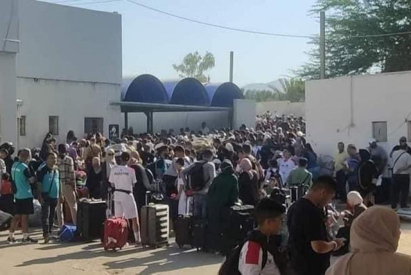 أزمة في معبر الكرامة