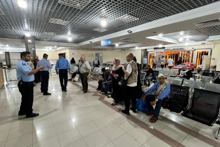 وصول حجاج غزة