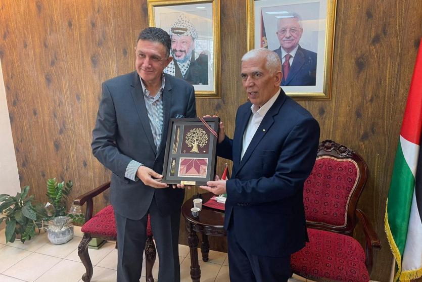 المهندس العُمري والمحافظ حميد يبحثان سبل تعزيز التعاون المشترك