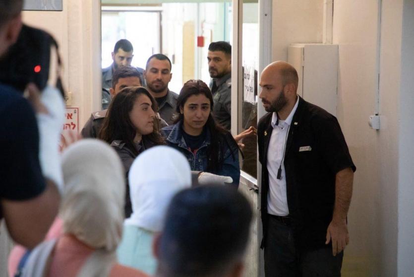 الصحفية المقدسية لمى غوشة في محكمة الاحتلال