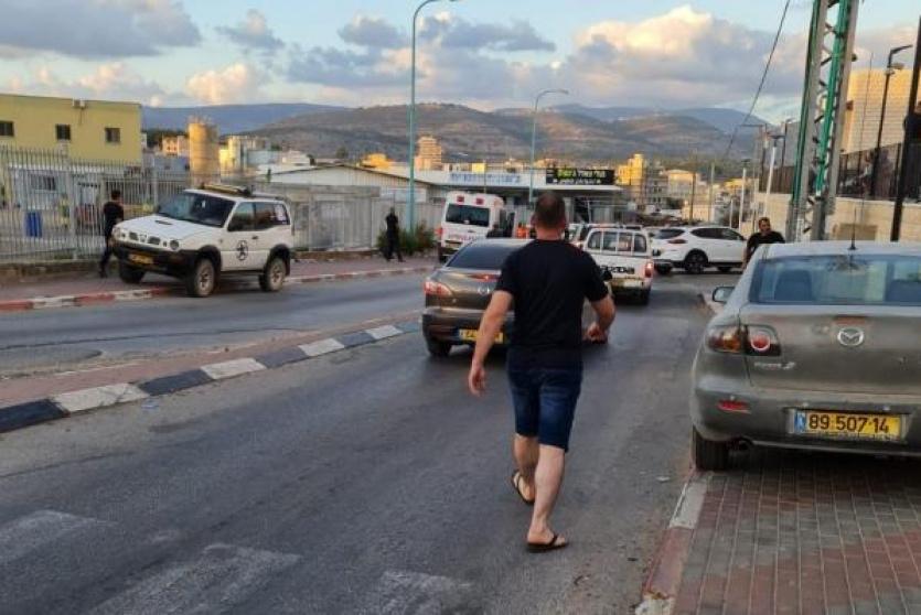 من مكان الحادث