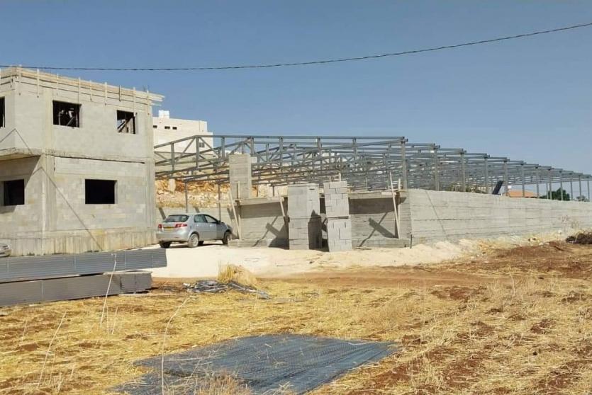 جانب من المزرعة المستهدفة