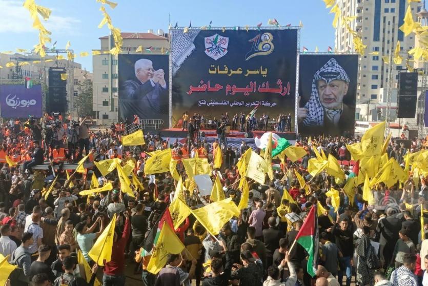 فعاليات الذكرى الـ 18 لاستشهاد أبو عمار