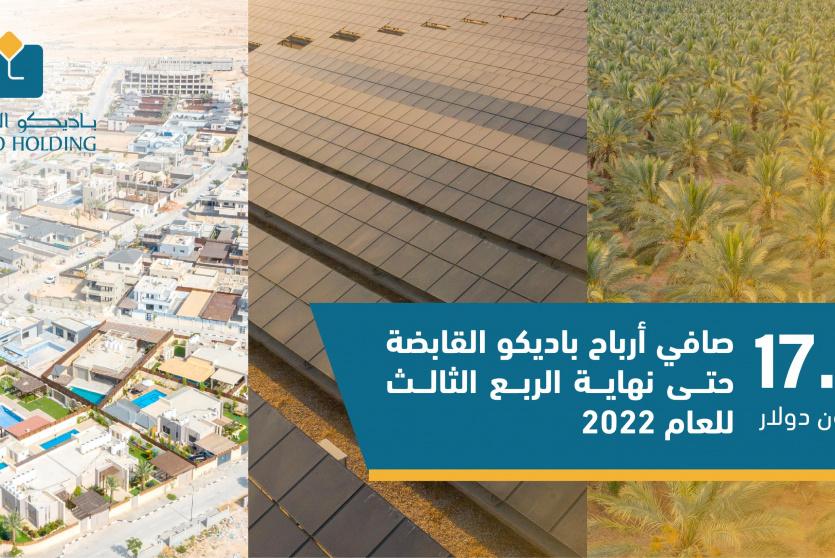  شركة باديكو تفصح عن نتائج أعمالها وبياناتها المالية