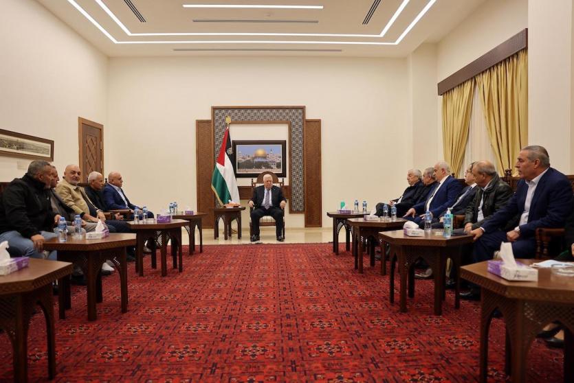 الرئيس يستقبل إقليم حركة