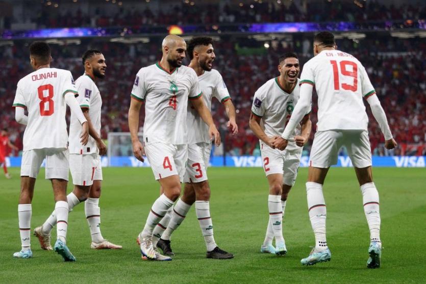 من مباراة المغرب وكندا اليوم