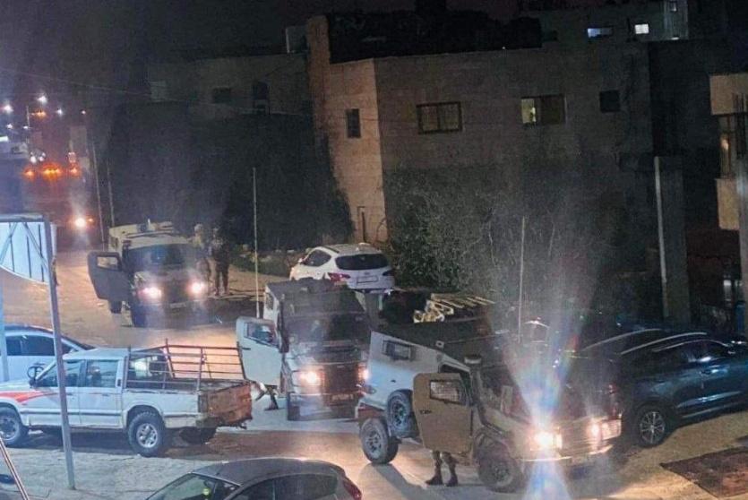 اقتحام بلدة بيت ريما في رام الله