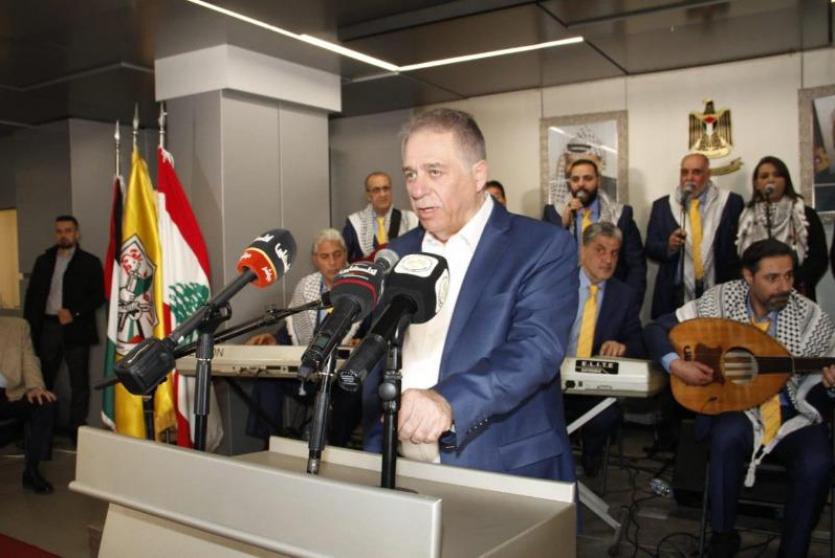 خلال الحفل الفني