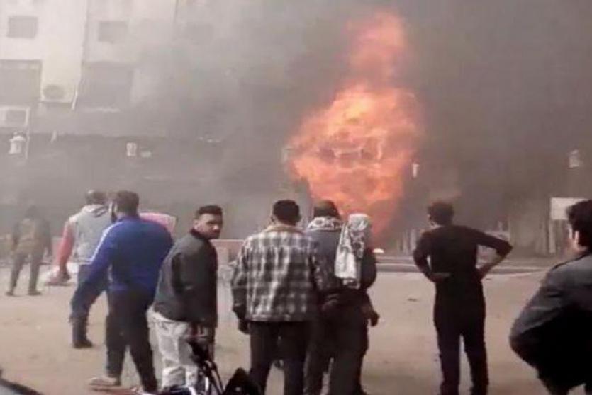 حريق بمستشفى في القاهرة