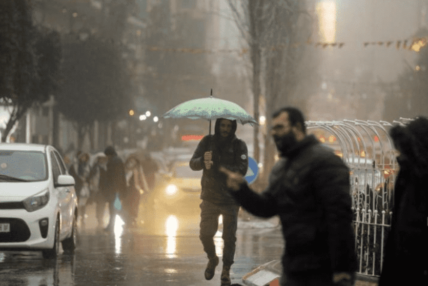 حالة الطقس - أمطار