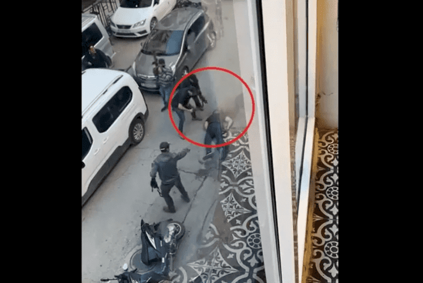 لحظة اغتيال الشهيد في جنين اليوم