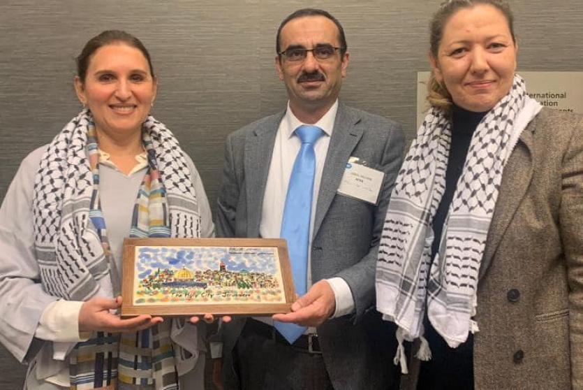 الاتحاد الدولي للمحاسبين يكرم جمال ملحم ويمنحه جائزة دولية