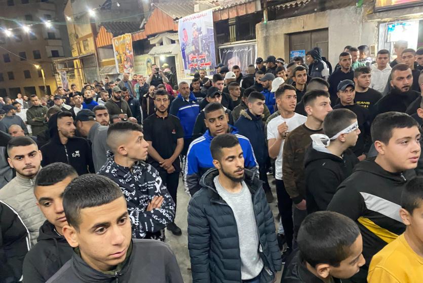 مهرجان تأبين للشهيد الفتى محمد زكارنة نظمته حركة