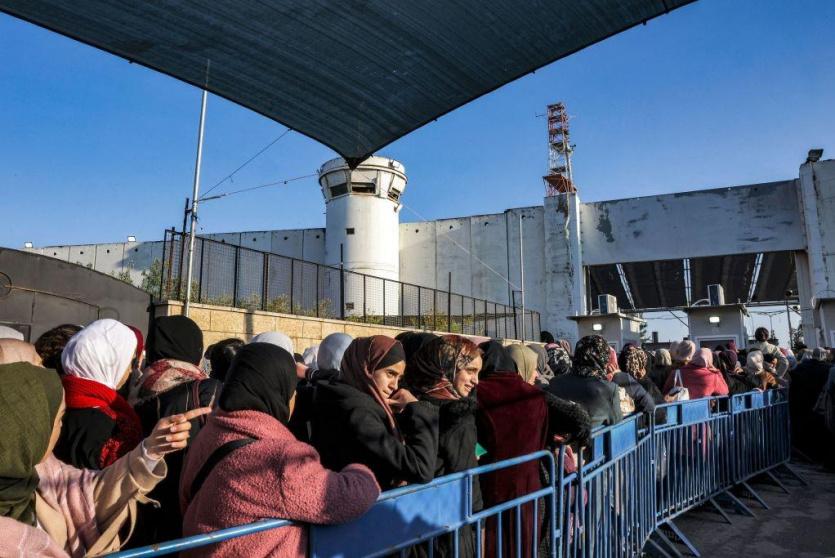 ازدحام عند حاجز بيت لحم