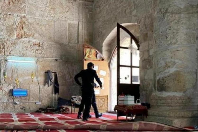 اقتحام الاحتلال للمسجد الاقصى - ارشيف