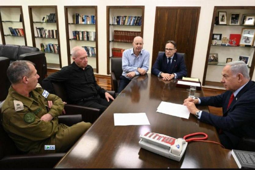 من اجتماعات حكومة الاحتلال اليوم