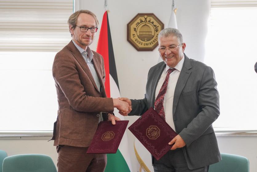 جامعة القدس و GIZ تفتتحان مختبر الهندسة الصناعية في الدراسات الثنائية