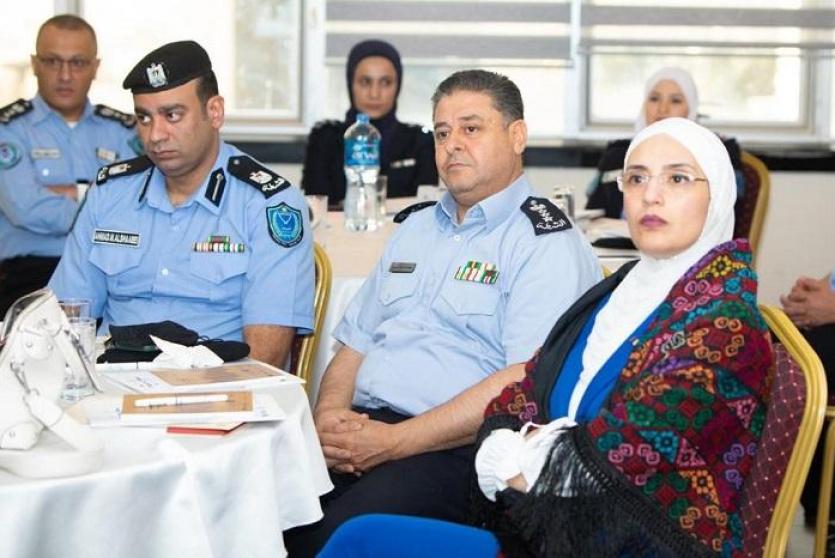 جانب من ورشة عمل تشاركية عقدت في مدينة رام الله