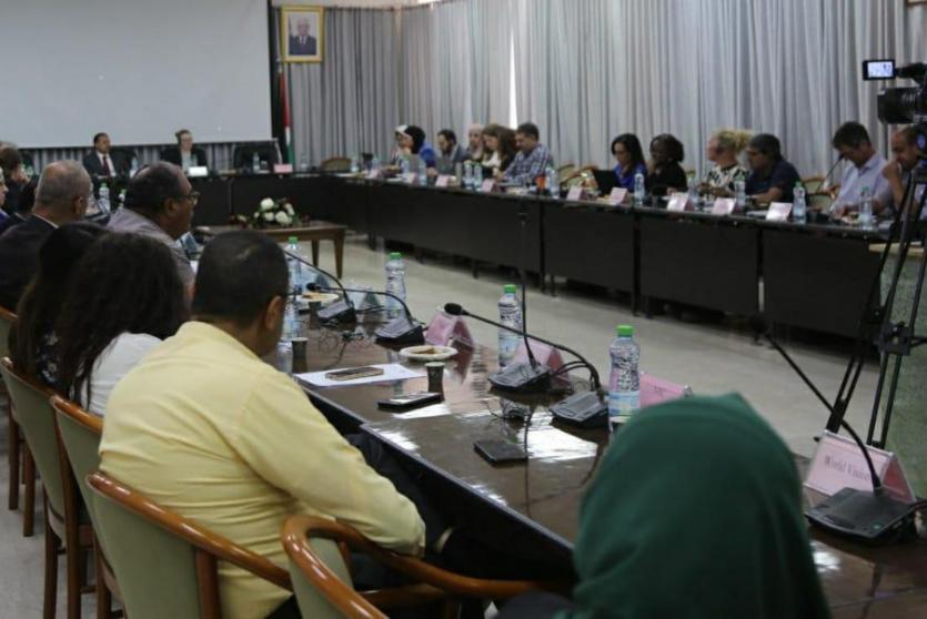 جانب من اختتام فعاليات لقاء المراجعة السنوي لواقع قطاع التعليم في فلسطين
